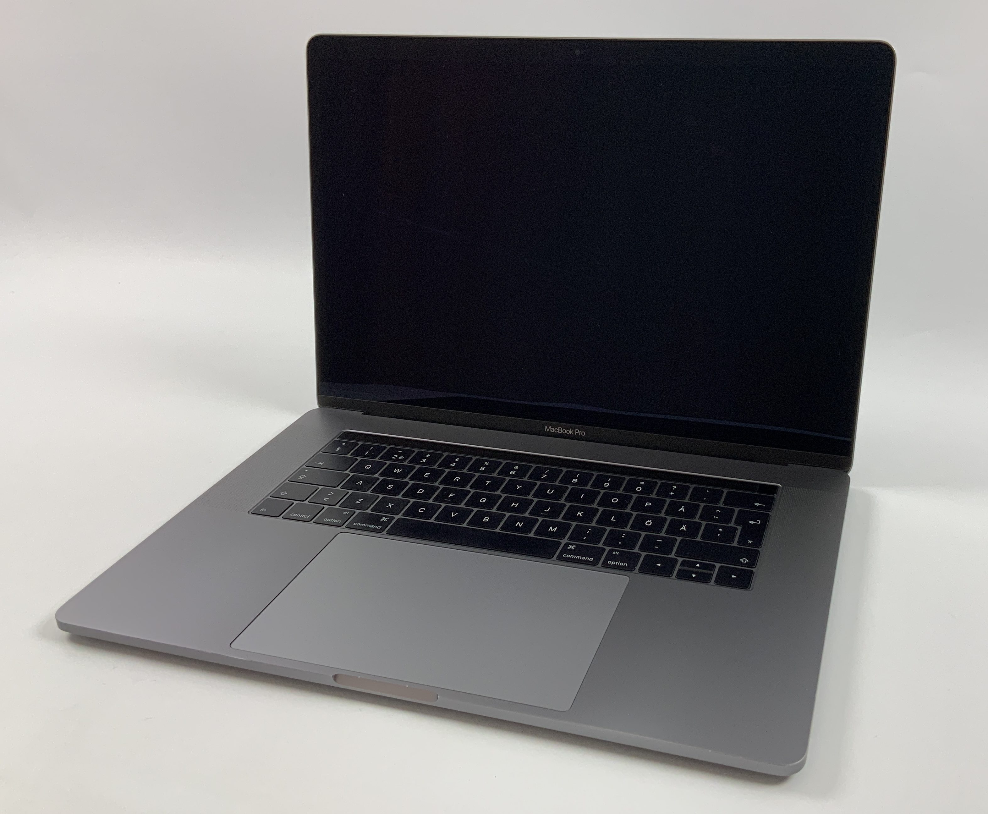 MacBook Pro 15" Touch Bar Late 2016 (Intel Quad-Core i7 2.7 GHz 16 GB RAM 256 GB SSD), Space Gray, Intel Quad-Core i7 2.7 GHz, 16 GB RAM, 256 GB SSD, Bild 1
